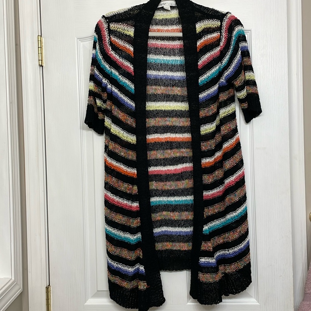 💛Curio New York size medium multicoloured cardigan 💛